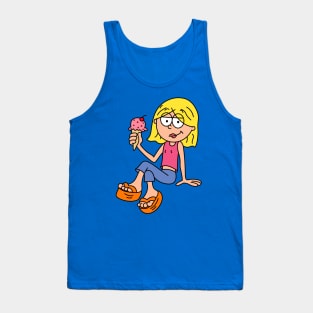 Lizzie with Ice-Cream Tank Top